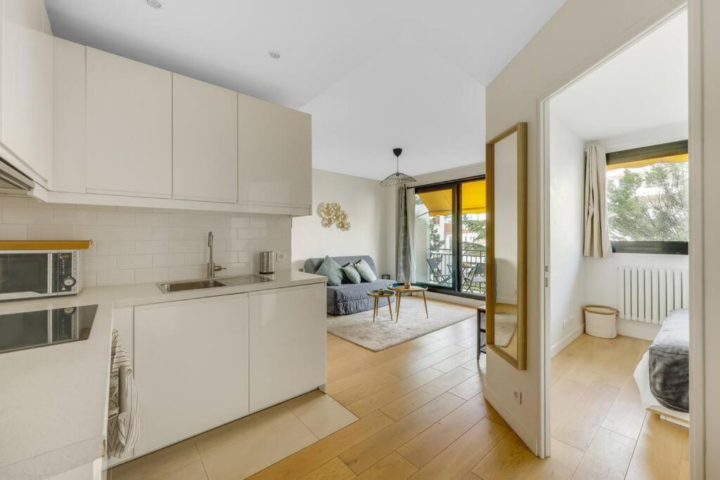 Espace Champerret - 1 Bedroom 4 People Левалуа-Пере Экстерьер фото